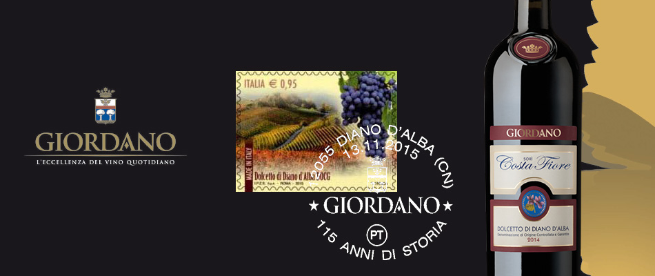 Giordano Vini e Poste Italiane: collezionando eccellenze Giordano Vini e Poste Italiane: collezionando eccellenze