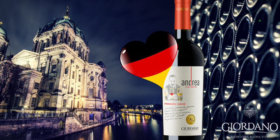 5 vini Giordano premiati al Berliner Wein Trophy per veri Wine Lovers 5 vini Giordano premiati al Berliner Wein Trophy per veri Wine Lovers