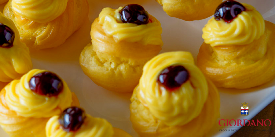 Zeppole di San Giuseppe al forno Zeppole di San Giuseppe al forno