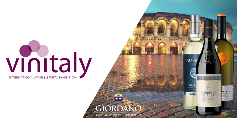 Vinitaly 2017, Giordano Vini c'è! Vinitaly 2017, Giordano Vini c'è!