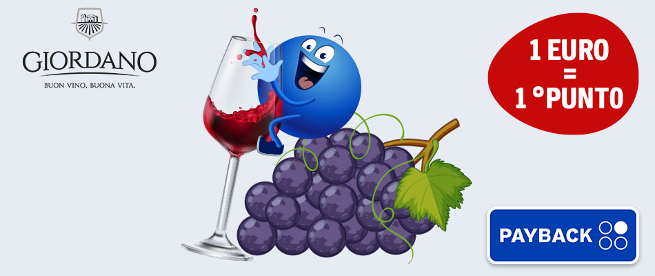 Giordano Vini entra nel programma PAYBACK Giordano Vini entra nel programma PAYBACK
