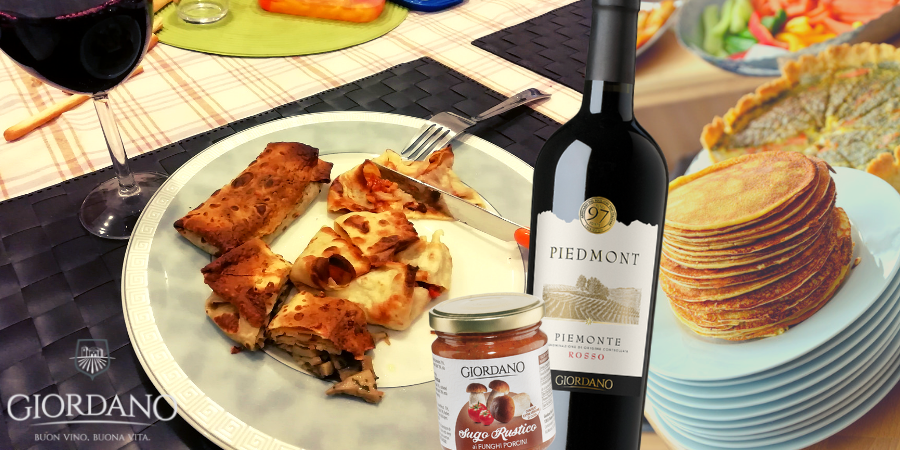 Crêpes con sugo ai funghi porcini: la ricetta di Ilaria Crêpes con sugo ai funghi porcini: la ricetta di Ilaria