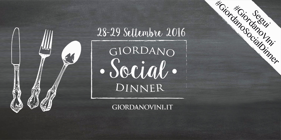 Tutti pronti per la Social Dinner Giordano? Tutti pronti per la Social Dinner Giordano?
