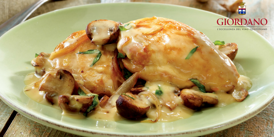 Pollo al Moscato con erbe aromatiche Pollo al Moscato con erbe aromatiche