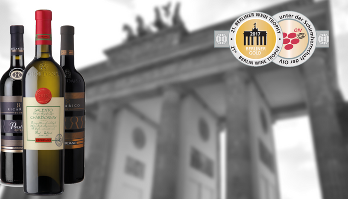Berliner Wine Trophy, Giordano conquista la Germania Berliner Wine Trophy, Giordano conquista la Germania